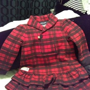 Red and blue Ralph Lauren dress